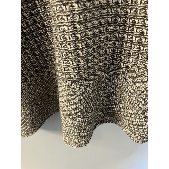 Eight Eight Eight Cowl Neck Tunic Sweater Black/White Size Small - Picture 5 of 7